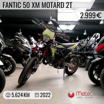 Fantic Motor 50 XM Motard 2T Competition 2022 disponible aux enchères