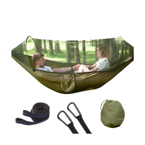 Hangmat anti mug 1-persoons kamperen survival ontspannen, Jardin & Terrasse, Hamacs, Neuf, Une personne, Pliant, Pliable, Intérieur