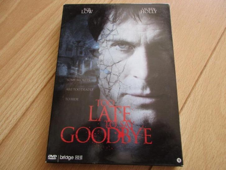 DVD Too Late Goodbye, Cd's en Dvd's, Dvd's | Actie, Zo goed als nieuw, Actiethriller, Vanaf 16 jaar, Ophalen of Verzenden