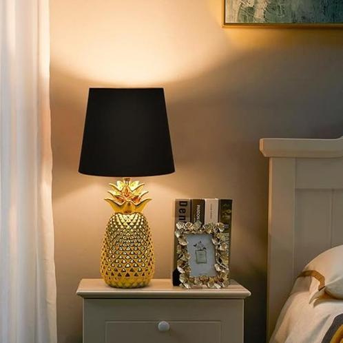 Tafellamp keramische lamp ananasvorm GRATIS LEVERING, Huis en Inrichting, Lampen | Tafellampen, Nieuw, Minder dan 50 cm, Kunststof