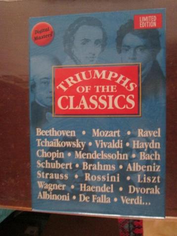 cd box met 20 cf's klassieke muziek  beschikbaar voor biedingen