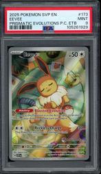 Eevee [Pokemon Center Stamp] PSA 9 - SVP173 - 2025, Verzenden, Zo goed als nieuw, Losse kaart