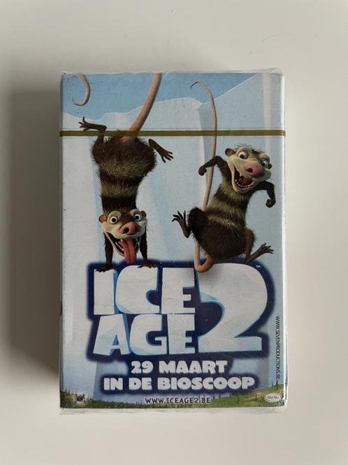 Kaartspel Humo/Ice Age 2 (nog in plastic verpakking), Collections, Cinéma & Télévision, Neuf, Film, Enlèvement ou Envoi
