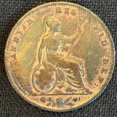 Great Britain - 1 Farthing 1847 - KM 725 - 133, Timbres & Monnaies, Monnaies | Europe | Monnaies non-euro, Monnaie en vrac, Autres pays