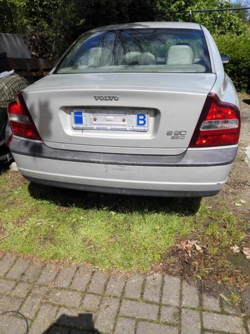 VOLVO S80 2,5TDI /2 stuks/voor reparatie, Autos, Cuir, Argent ou Gris, Achat, Beige