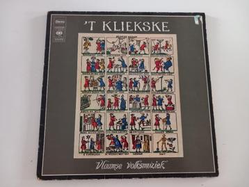 Vinyl LP 't Kliekske Vlaamse Volksmuziek Folk Folklore beschikbaar voor biedingen