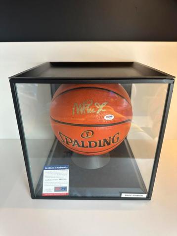 Gesigneerde NBA basketbal door Magic Johnson, Enlèvement, Neuf, Ballon
