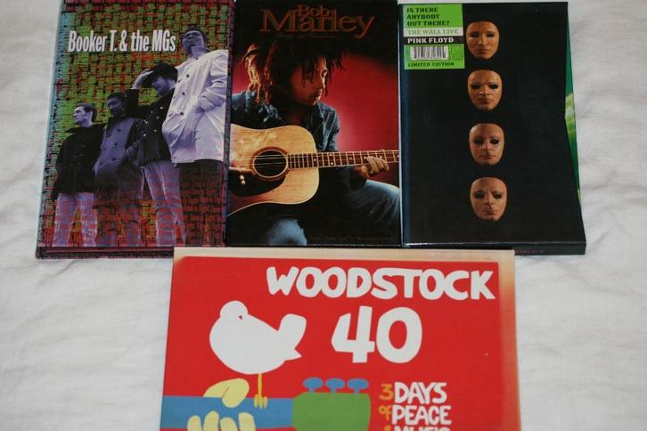 lot - Pink Floyd / Woodstock / Bob Marley / Booker T, Cd's en Dvd's, Cd's | Rock, Gebruikt, Poprock, Ophalen of Verzenden