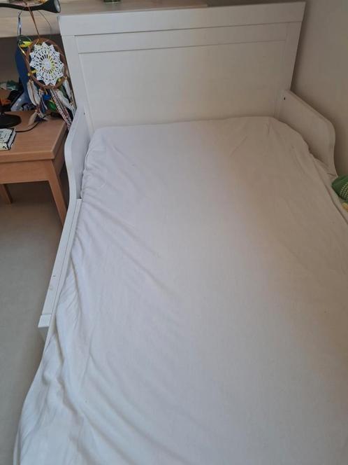 ikea meegroeibed, Kinderen en Baby's, Kinderkamer | Bedden, Gebruikt, Lattenbodem, Matras, Ophalen