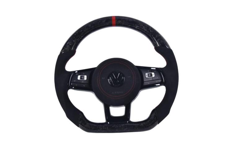 Volkswagen Golf 7 / 7.5 GTI carbon & Alcantara sportstuur, Auto-onderdelen, Besturing, Volkswagen, Nieuw, Verzenden