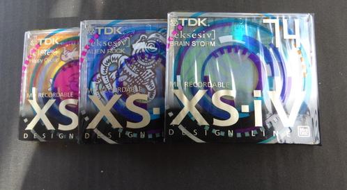 TDK XS-iV Design Line - 3x a/H.Cyclop ,Br. Storm & A. Rock, TV, Hi-fi & Vidéo, Walkman, Discman & Lecteurs de MiniDisc, Enregistreur MiniDisc