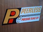 Vintage sticker Peerless Pulsar Tune-up tekening, Enlèvement ou Envoi, Comme neuf, Voiture ou Moto
