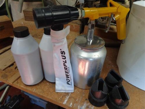 Pneumatisch zandstraalpistool Power Plus, Doe-het-zelf en Bouw, Gereedschap | Handgereedschap, Nieuw, Ophalen of Verzenden