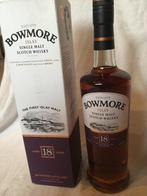 Bowmore 18 j. 0,7 l. 43 %, Collections, Enlèvement ou Envoi