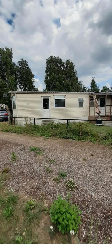 Stacaravan met 2 slaapkamers.merk Banbury 282B, Caravans en Kamperen, Stacaravans, tot en met 2, Ophalen