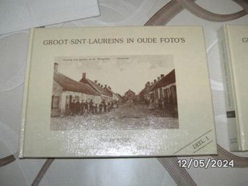 4 boeken van Groot-Sint-Laureins in oude foto's