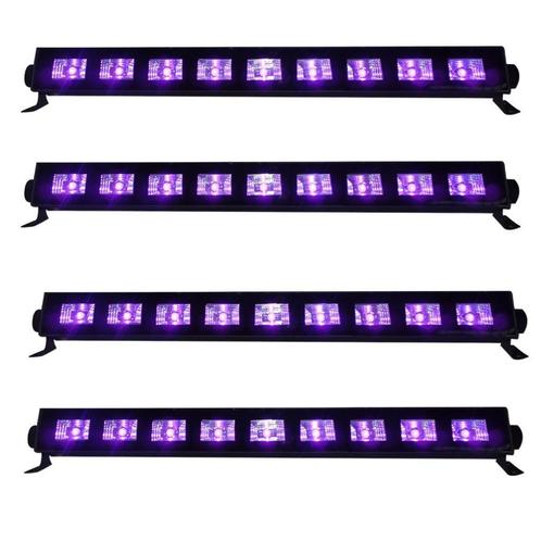 Blacklight Party met 4 setjes 36 UV leds word het feest, Muziek en Instrumenten, Licht en Laser, Nieuw, Ophalen of Verzenden
