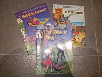 3 strips dag en heidi  beschikbaar voor biedingen