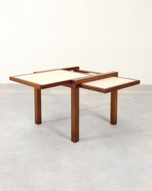 Hexa side table by Bernard Vuarnesson for Bellato, Huis en Inrichting, Tafels | Bijzettafels, Gebruikt, Vierkant, 45 tot 60 cm
