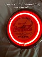 coca-cola neon klok, Verzamelen, Biermerken, Ophalen of Verzenden, Zo goed als nieuw, Reclamebord, Plaat of Schild, Overige merken