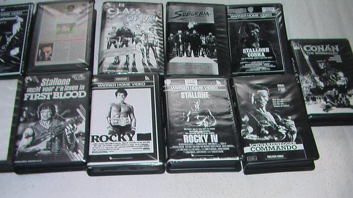 Diversen VHS Films., Cd's en Dvd's, VHS | Film, Zo goed als nieuw, Actie en Avontuur, Alle leeftijden, Ophalen of Verzenden