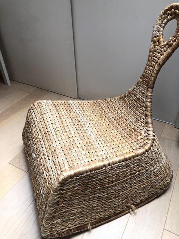 fauteuil à bascule - osier beschikbaar voor biedingen