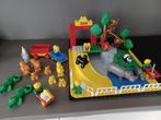 Duplo dierentuin (zoo) met bijhorende attributen, Ophalen, Zo goed als nieuw, Duplo
