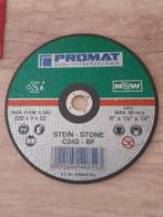 Slijpschijven voor steen, Ophalen