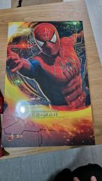 Hot toys mms661 Spiderman + custom Peter parker, Verzamelen, Beelden en Beeldjes, Ophalen of Verzenden, Zo goed als nieuw