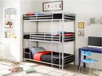 Lit superposé 3 personnes 90x200, Huis en Inrichting, Slaapkamer | Stapelbedden en Hoogslapers, Ophalen, Gebruikt, 90 cm, 200 cm