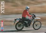Moto Yamaha XT125 Trail brochure publicitaire, Verzenden, Gelezen