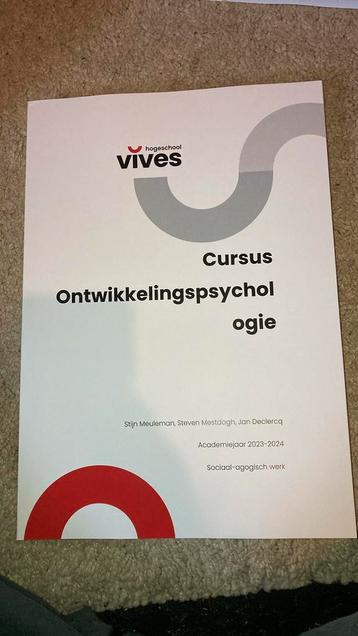 Cursus ontwikkelingspsychologie vives