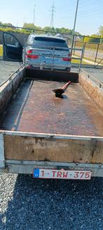 aanhangwagen dubbelasser, Ophalen, Gebruikt