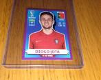 Panini WK Qatar USA edition Diogo Jota Portugal paarse rand, Verzamelen, Ophalen of Verzenden, Zo goed als nieuw