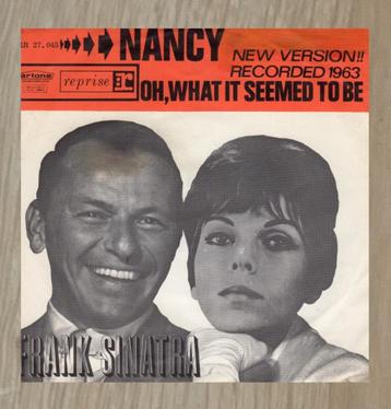 7"  Frank Sinatra ‎– Nancy, Enlèvement ou Envoi, Single, Comme neuf, Pop