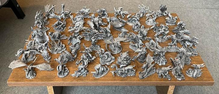 Dragons et créatures fantastiques - collection complète, Verzamelen, Complete verzamelingen en Collecties, Ophalen