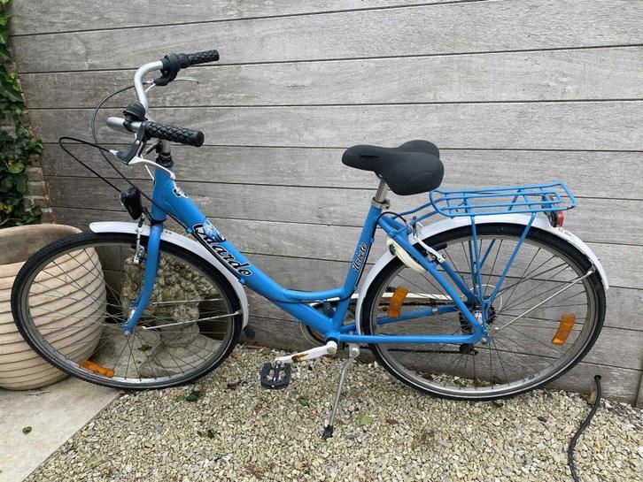 fiets, Fietsen en Brommers, Fietsen | Dames | Damesfietsen, Gebruikt, Overige merken, Versnellingen, 50 tot 53 cm, Ophalen