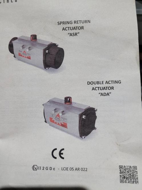 Pneumatic actuator, Divers, Divers Autre, Neuf, Enlèvement