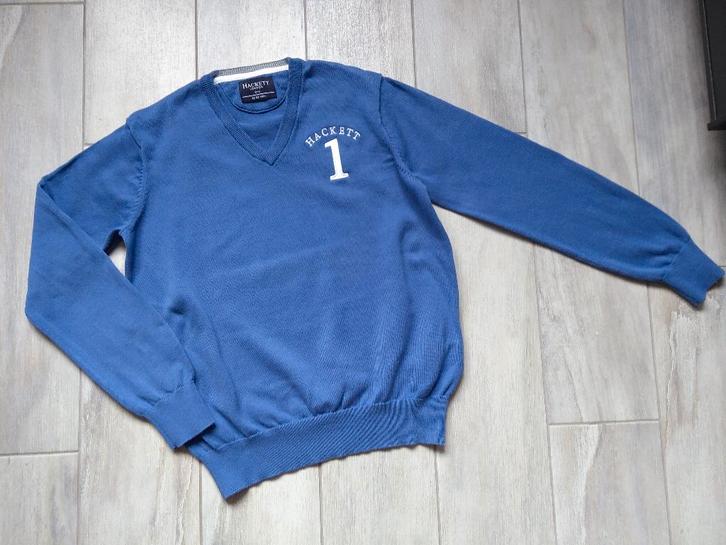 ★ M146/152 - Trui Hackett, Enfants & Bébés, Vêtements enfant | Taille 146, Comme neuf, Garçon, Enlèvement ou Envoi