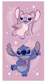 Stitch en Angel Badlaken - Sneldrogend - Disney, Kinderen en Baby's, Kinderkleding | Kinder-zwemkleding, Nieuw, Zwem-accessoire