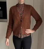 Bruine Vest-Gilet van grof breisel van Scotch&Soda (Maat S), Bruin, Scotch & Soda, Ophalen of Verzenden, Zo goed als nieuw