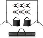 Neewer Fotostudio achtergrond systeem GRATIS LEVERING, Verzenden, Nieuw, Achtergrond