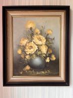 Stilleven met bloemen, incl. lijst - opruiming, Antiek en Kunst, Kunst | Schilderijen | Klassiek, Ophalen