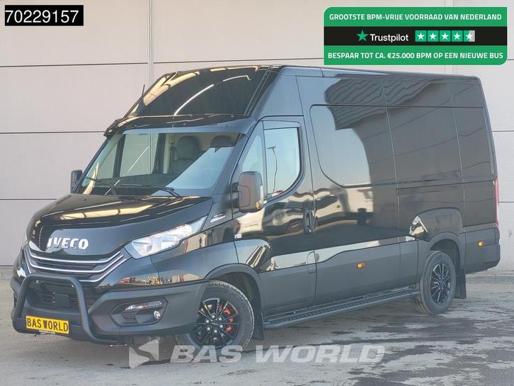 Iveco Daily 35S16 Automaat Black Edition L2H2 Airco Cruise L, Auto's, Bestelwagens en Lichte vracht, Bedrijf, Te koop, Airconditioning