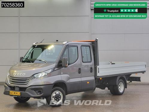 Iveco Daily 35C21 Automaat 2025model Open laadbak Dubbel Cab, Auto's, Bestelwagens en Lichte vracht, Bedrijf, Te koop, Airconditioning