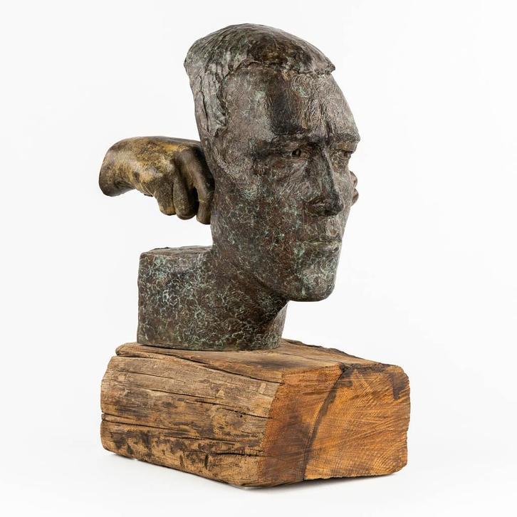 LORENZO QUINN - BRONZEN BEELD, Antiek en Kunst, Kunst | Beelden en Houtsnijwerken, Ophalen