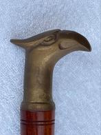 chausse-pied cuivre jaune rétro vintage tête faucon Horus, Antiquités & Art, Enlèvement ou Envoi, Cuivre