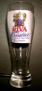 RIVA Weissbier, Verzamelen, Biermerken, Ophalen of Verzenden, Zo goed als nieuw, Glas of Glazen