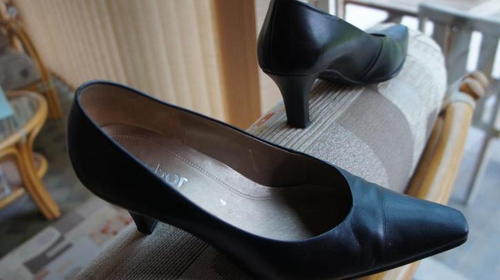 escarpin noir GABOR  4/38, Kleding | Dames, Schoenen, Zo goed als nieuw, Pumps, Zwart, Ophalen
