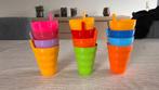 12 stuks drinkbekers kunststof voor kinderen, Enlèvement, Comme neuf, Autres types
